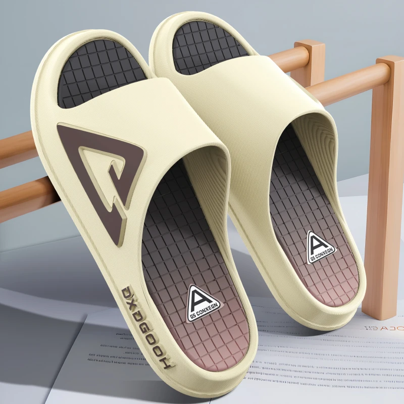 拖鞋男士外穿厚底室内外家居防臭防滑家用洗澡情侣凉拖鞋男生夏天
