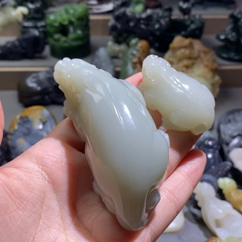 【闪购商品】和田玉把件未镶嵌到**.