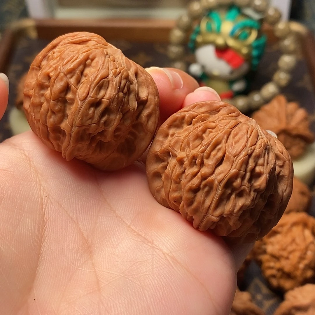 桃核把件全品磨盘38尺