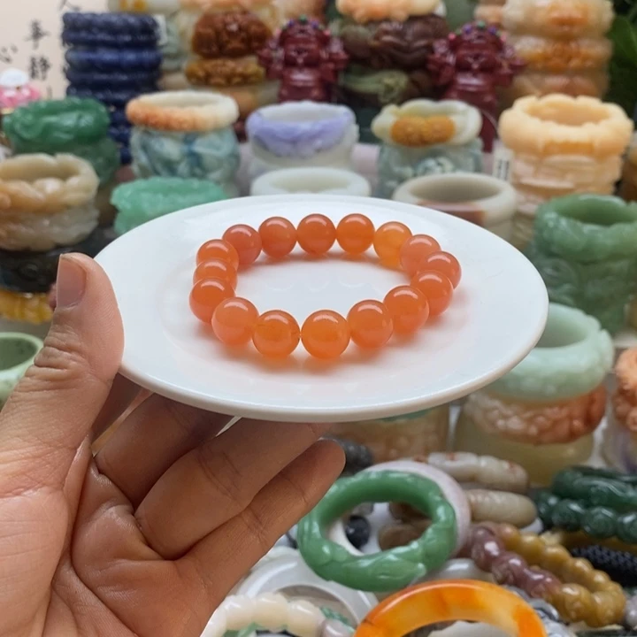 石英质玉未镶嵌手镯