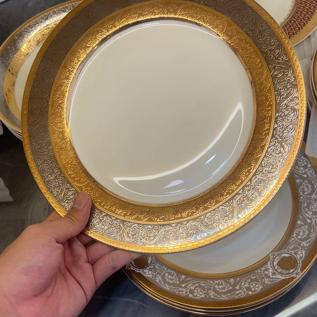 瓷片10.5寸平盘一个尾单