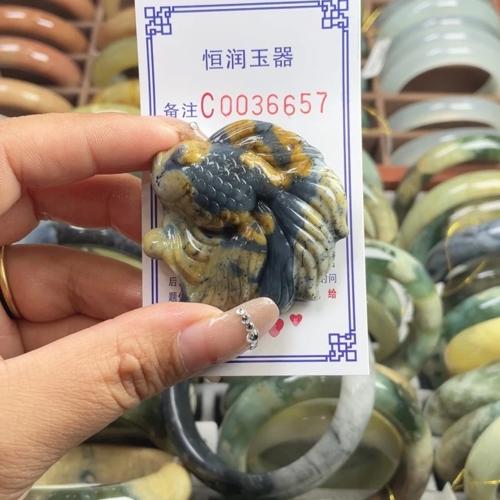 枫***丰蛇纹石玉未镶嵌手镯