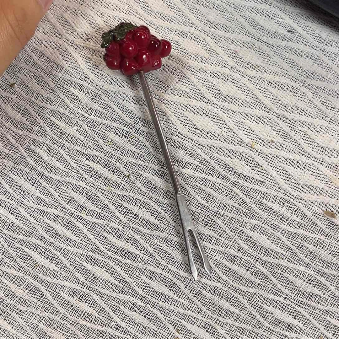 瓷片葡萄小叉子来咯28