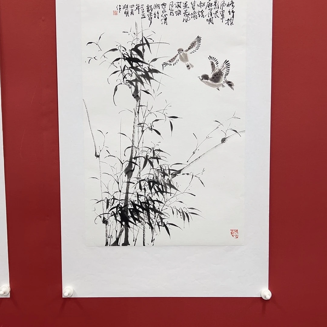 国画黄桂明四尺三开精品佳作