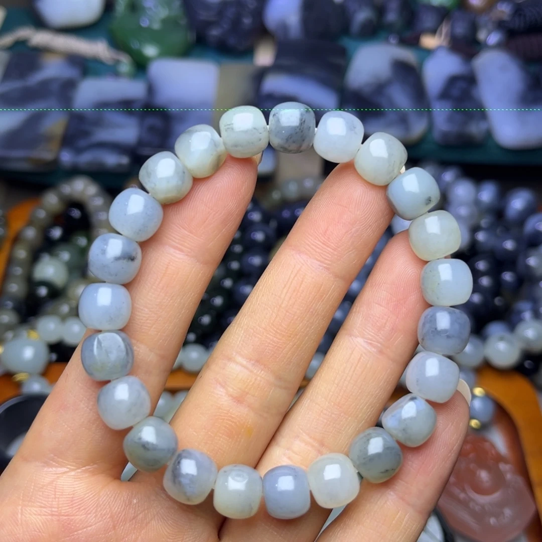 和田玉未镶嵌手串