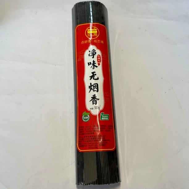 古城无烟无味净味檀香线香室内家用健康环保500克装长27厘米