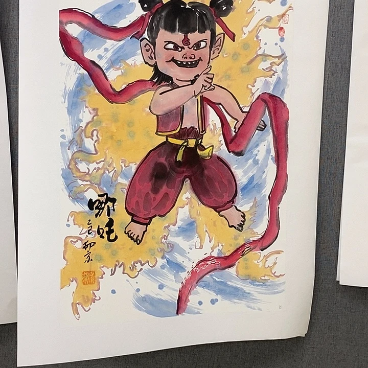 国画手写手绘作品107