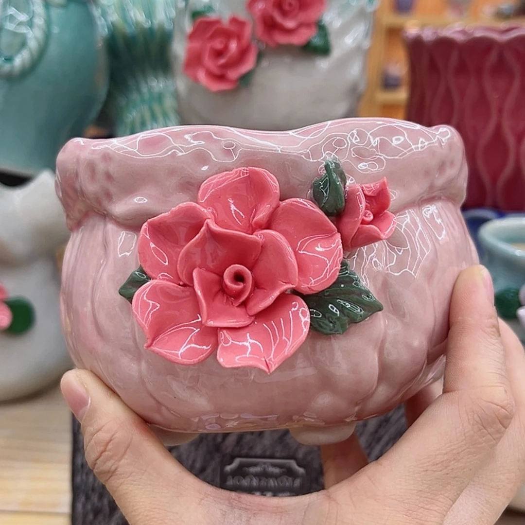 【闪购商品】陶瓷花盆