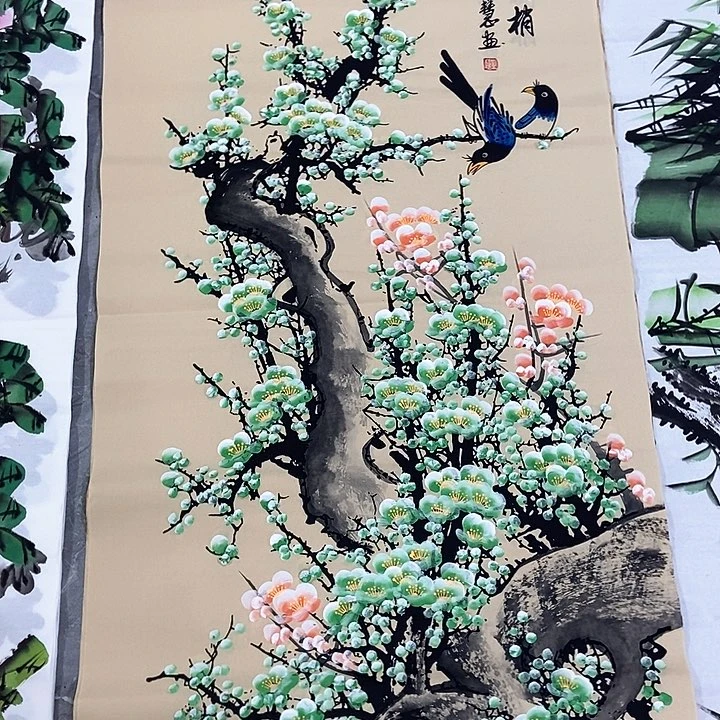 小周画廊的直播间