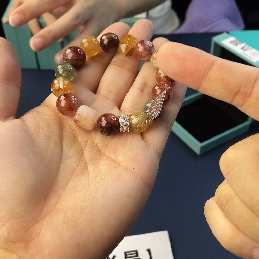 手链水晶银S925镶嵌