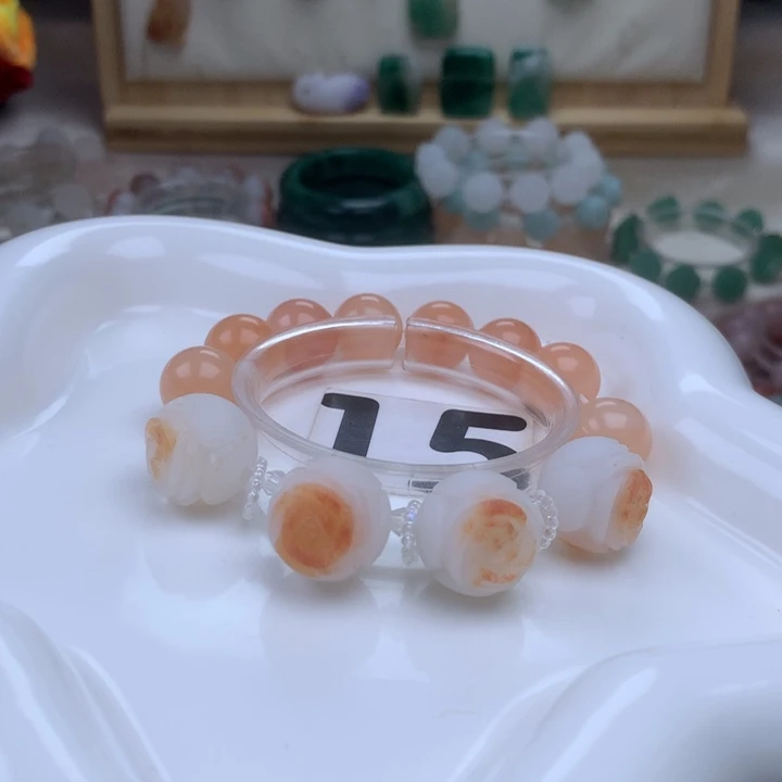 石英质玉手链未镶嵌