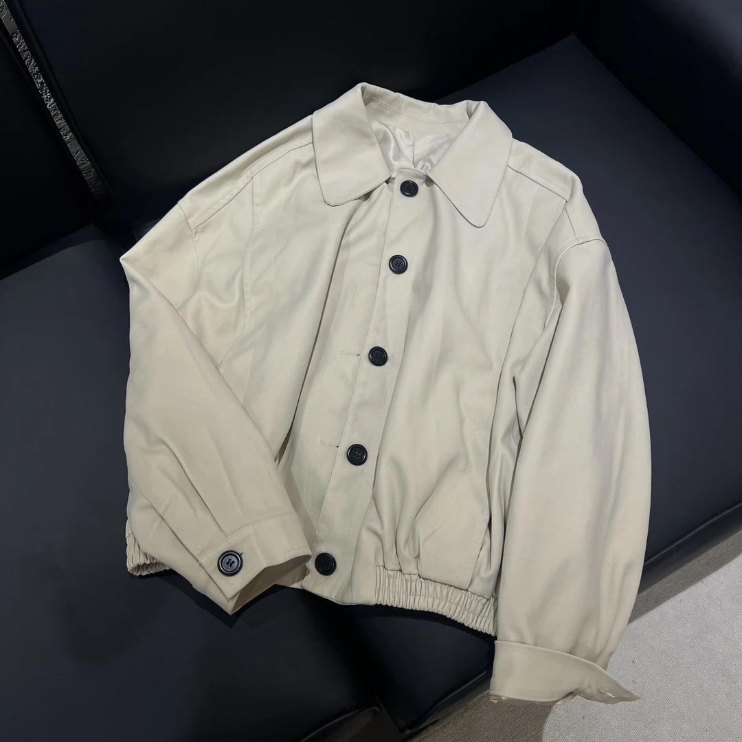 KW【马克街区】南油欧货设计师款女装时尚百搭风衣外套