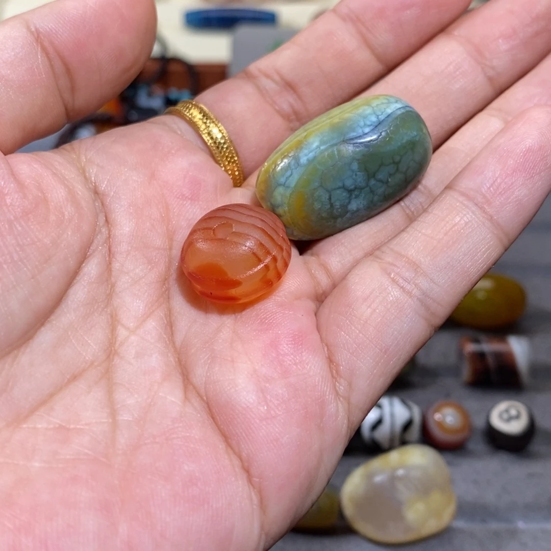 煜***令合金颈饰玛瑙/玉髓