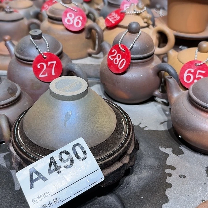 茶壶紫砂坭兴陶柴烧