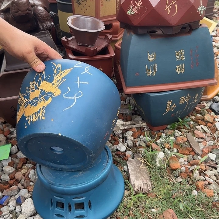 花盆紫砂紫砂花盆