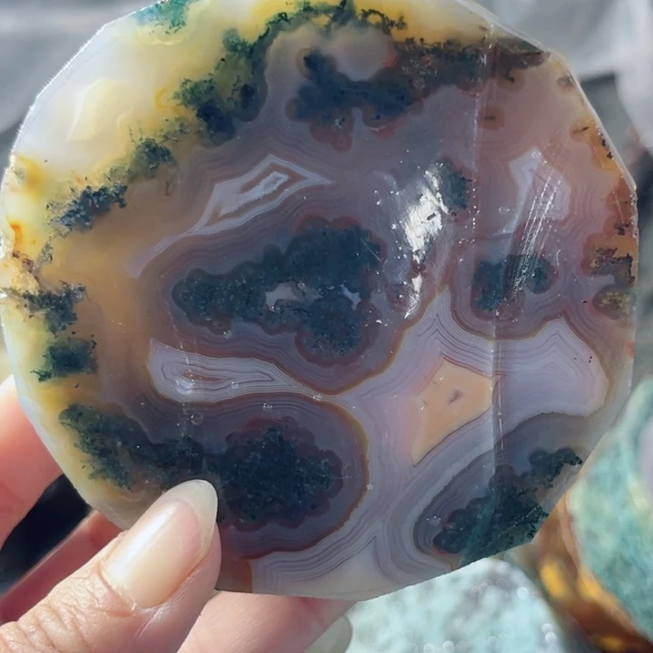 定制玛瑙浓****山定制水草玛瑙手镯