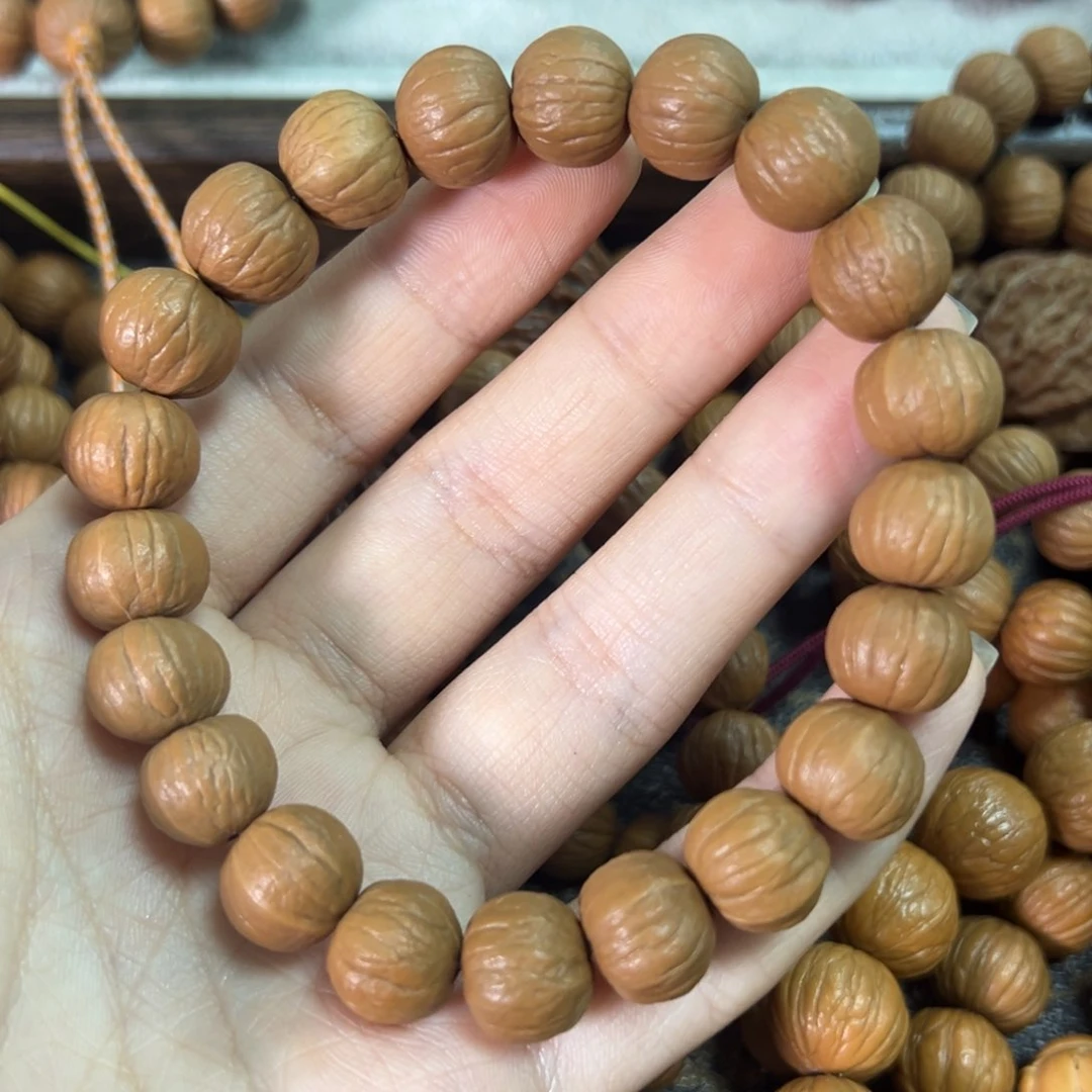 核桃手串/手链哆*微瑕南瓜