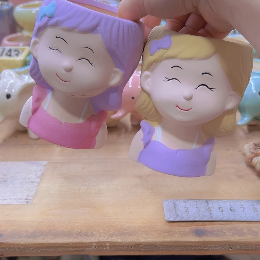 陶瓷花盆当场满12包邮