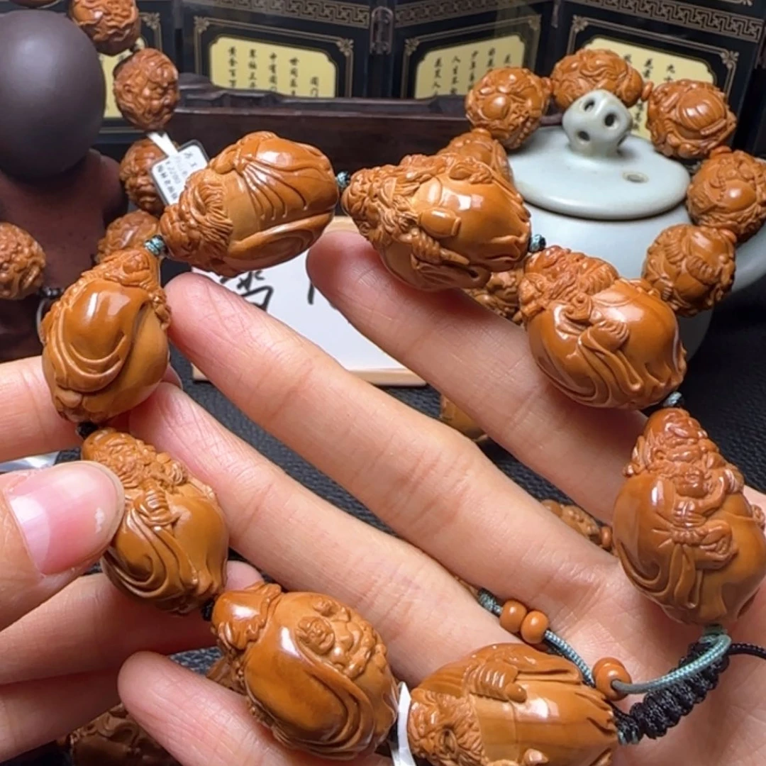 【闪购商品】橄榄核手串站立钟馗