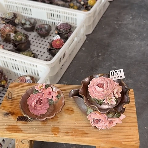 山泉造物手工制作柴烧057一套