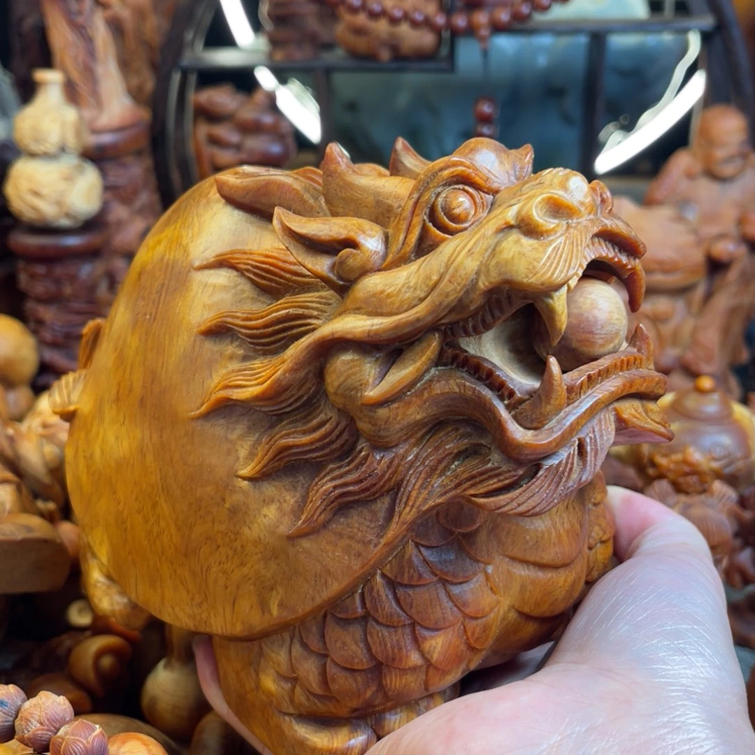 松木（琥珀木）其他手工龙龟