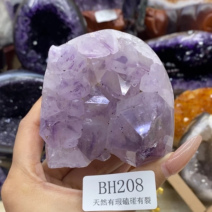 山***蓉大型摆件（非配饰）紫晶未镶嵌