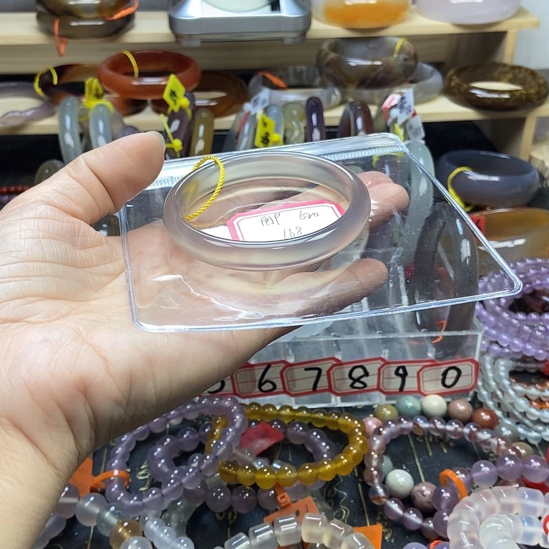 玛瑙/玉髓手镯未镶嵌用****0