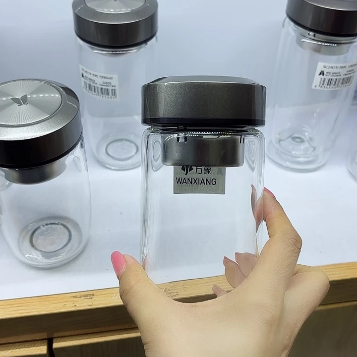 万象品牌单层玻璃杯U406