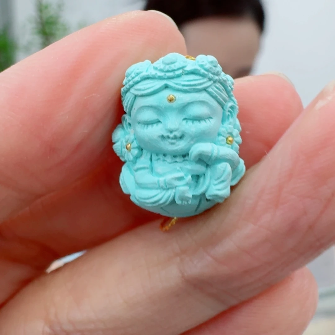 未镶嵌绿松石珠宝奇石