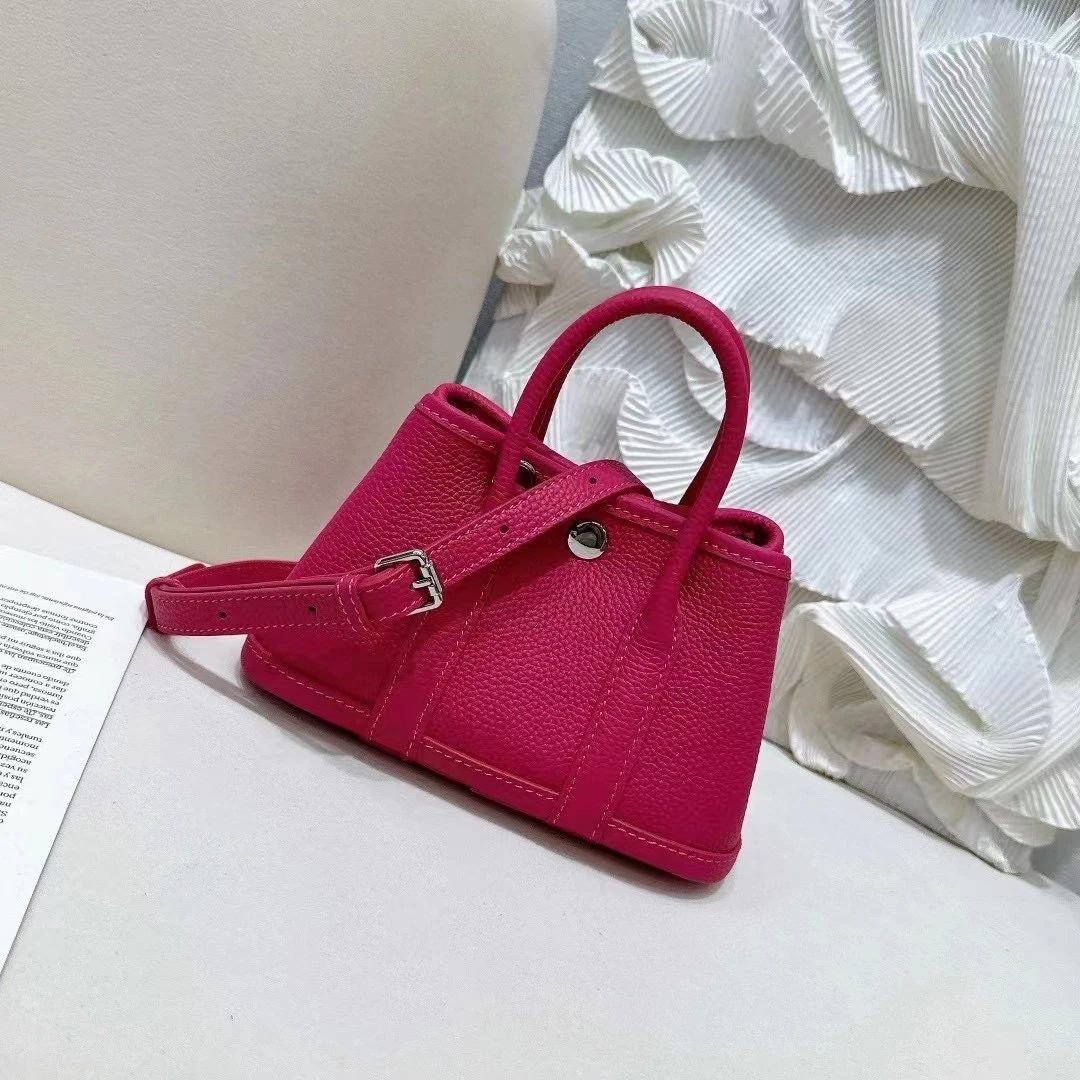 E021-040 时尚经典优雅通勤风真皮手提单肩斜挎包