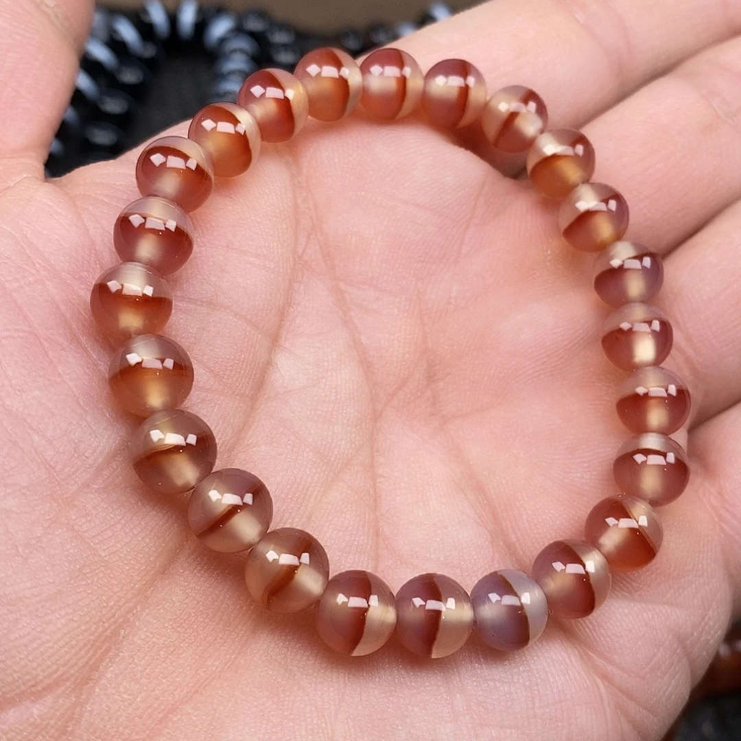 玛瑙/玉髓未镶嵌手链