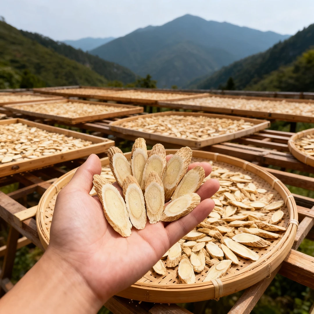 野山黄芪｜山里自然生长，泡水清香～梅梅 05