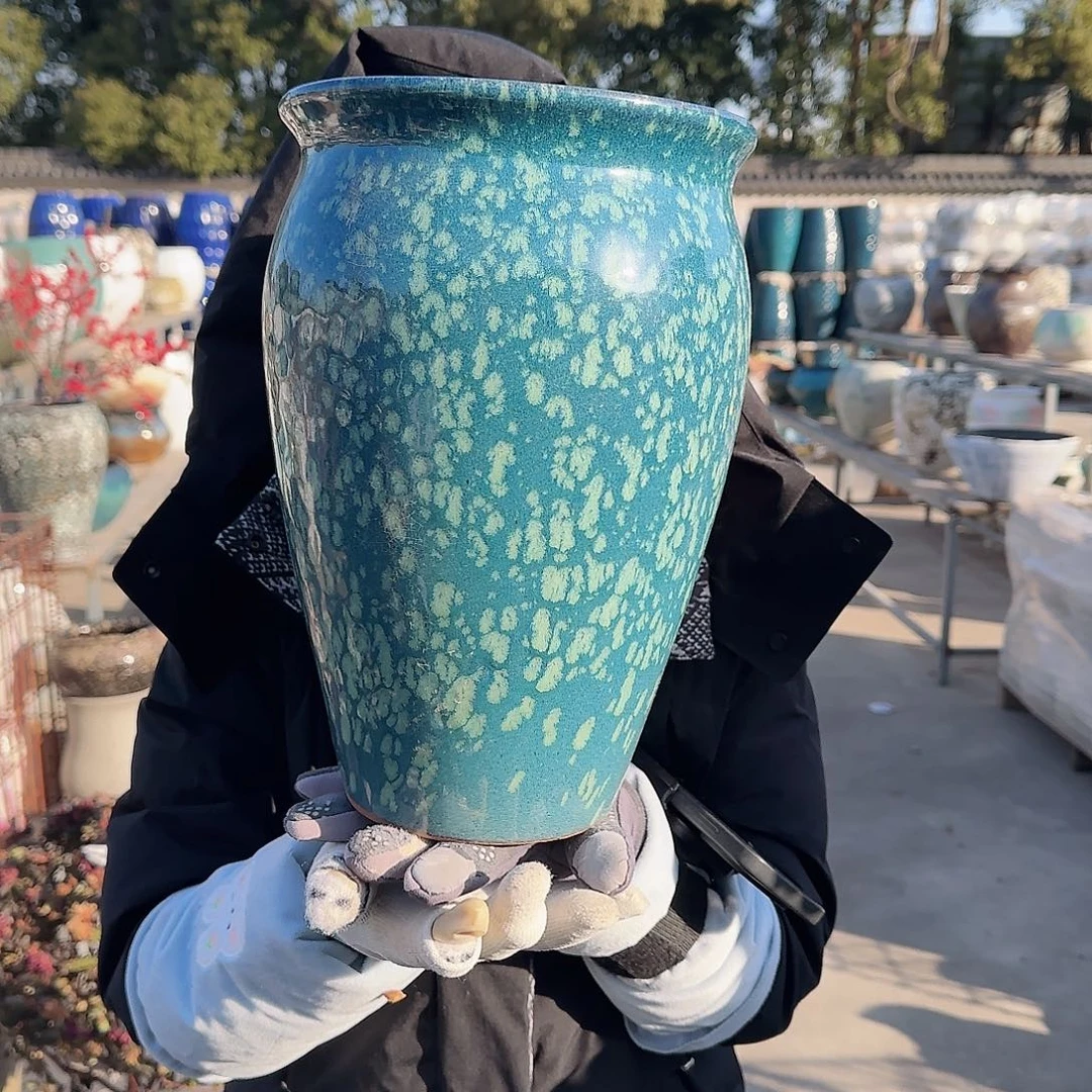 王嫂花盆1214-387高30口20