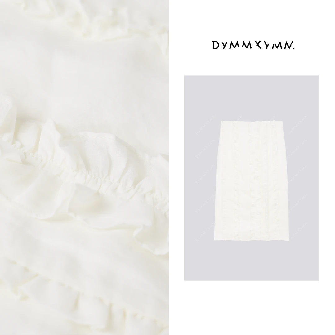 【DYMMXYMM】-早春新款木耳边半裙-5SS6149