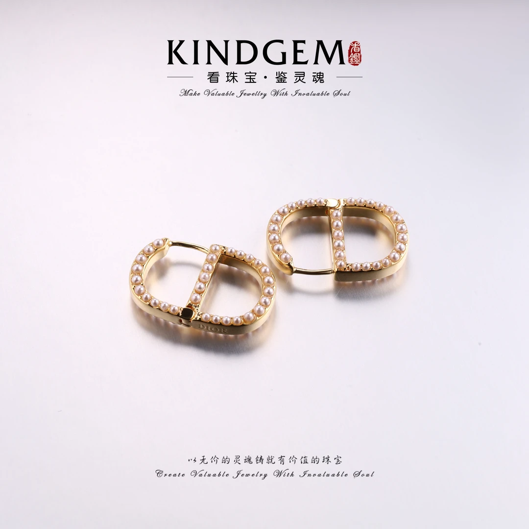 铜合金仿珍珠耳饰 【梵星饰界专属】气质轻奢百搭时尚耳环 C-33328