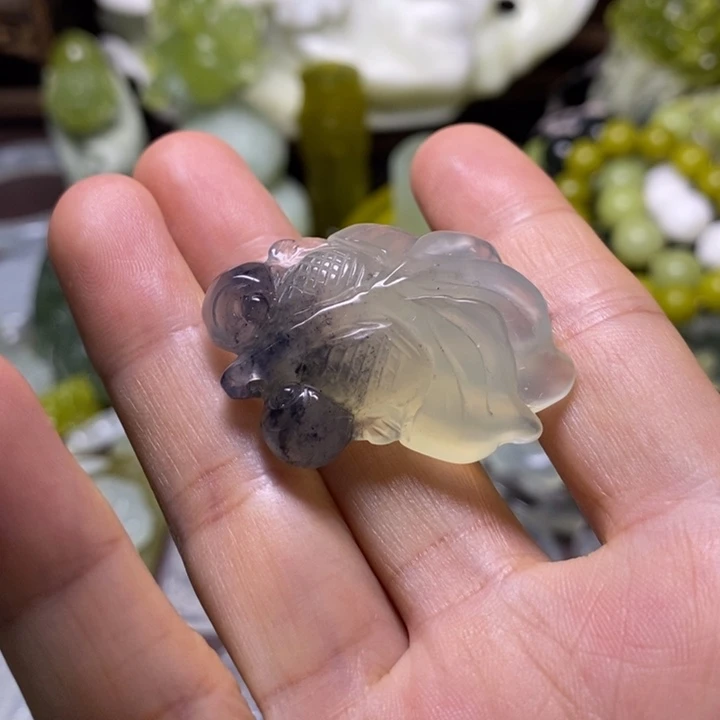 岫玉未镶嵌岫玉颈饰