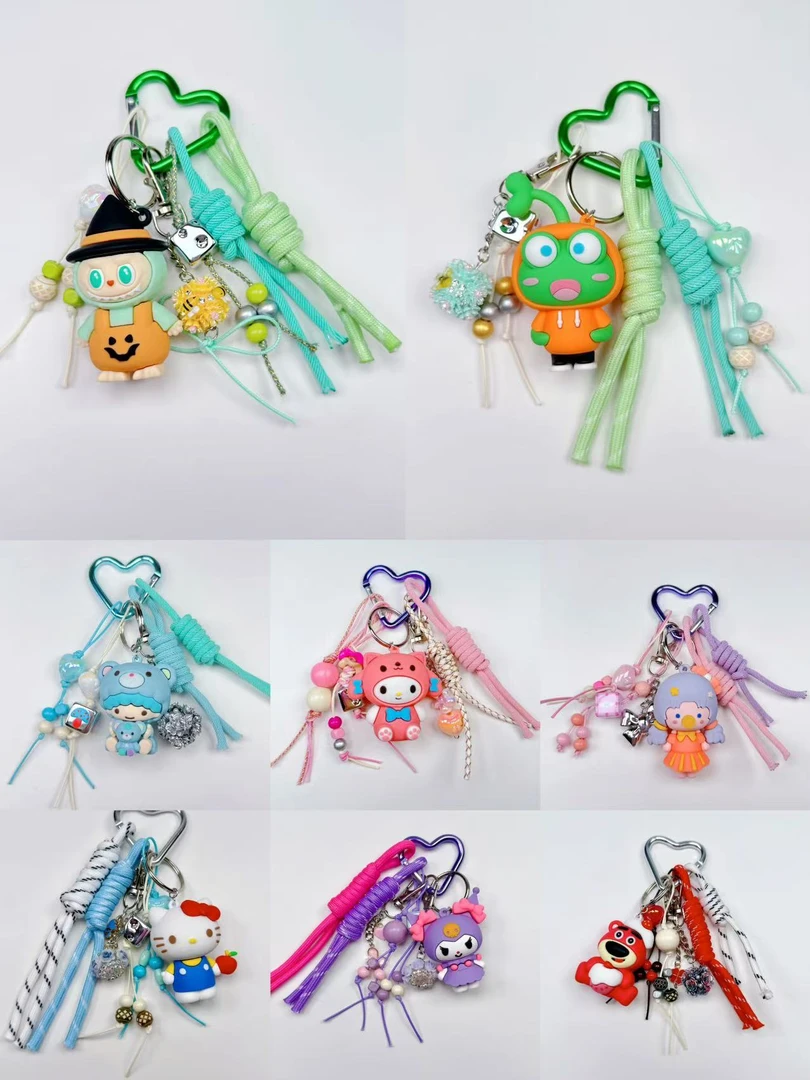 精致饰品包包挂饰miu系潮玩包挂拍一拆一