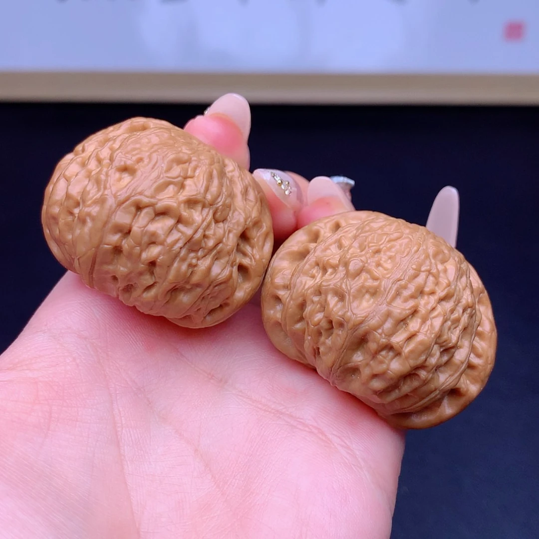 【闪购商品】文玩核桃把件铁锤41➕微修