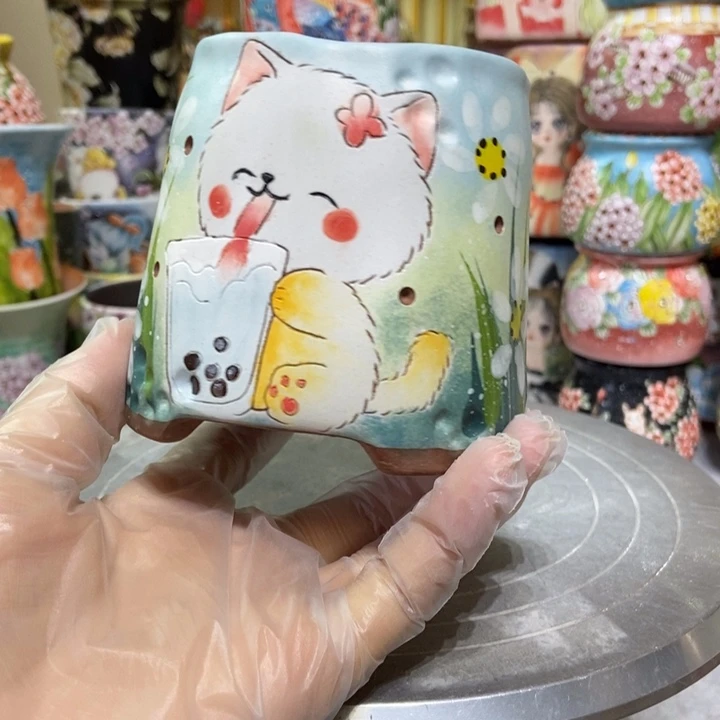 景德镇艺术手绘作品
