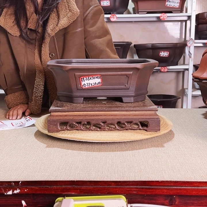 紫砂花盆紫砂花盆