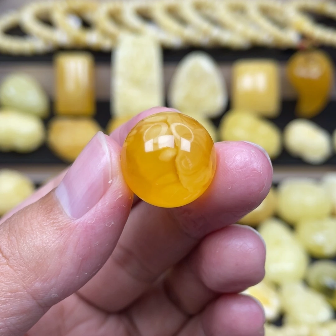 琥珀未镶嵌裸石琥珀蜜蜡