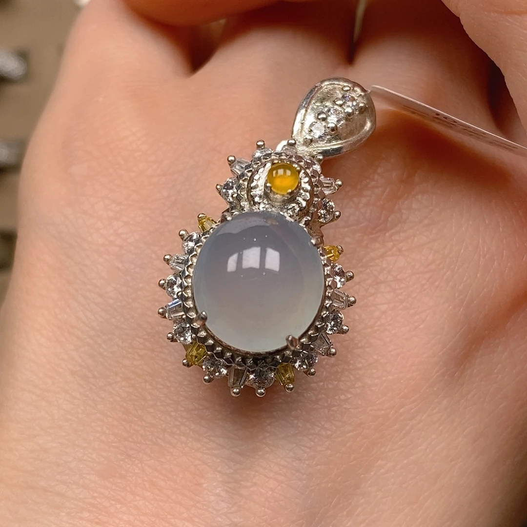 翡翠戒指未镶嵌翡翠蛋面