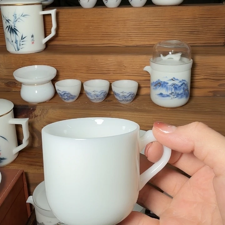 璞玉耳朵杯主人杯