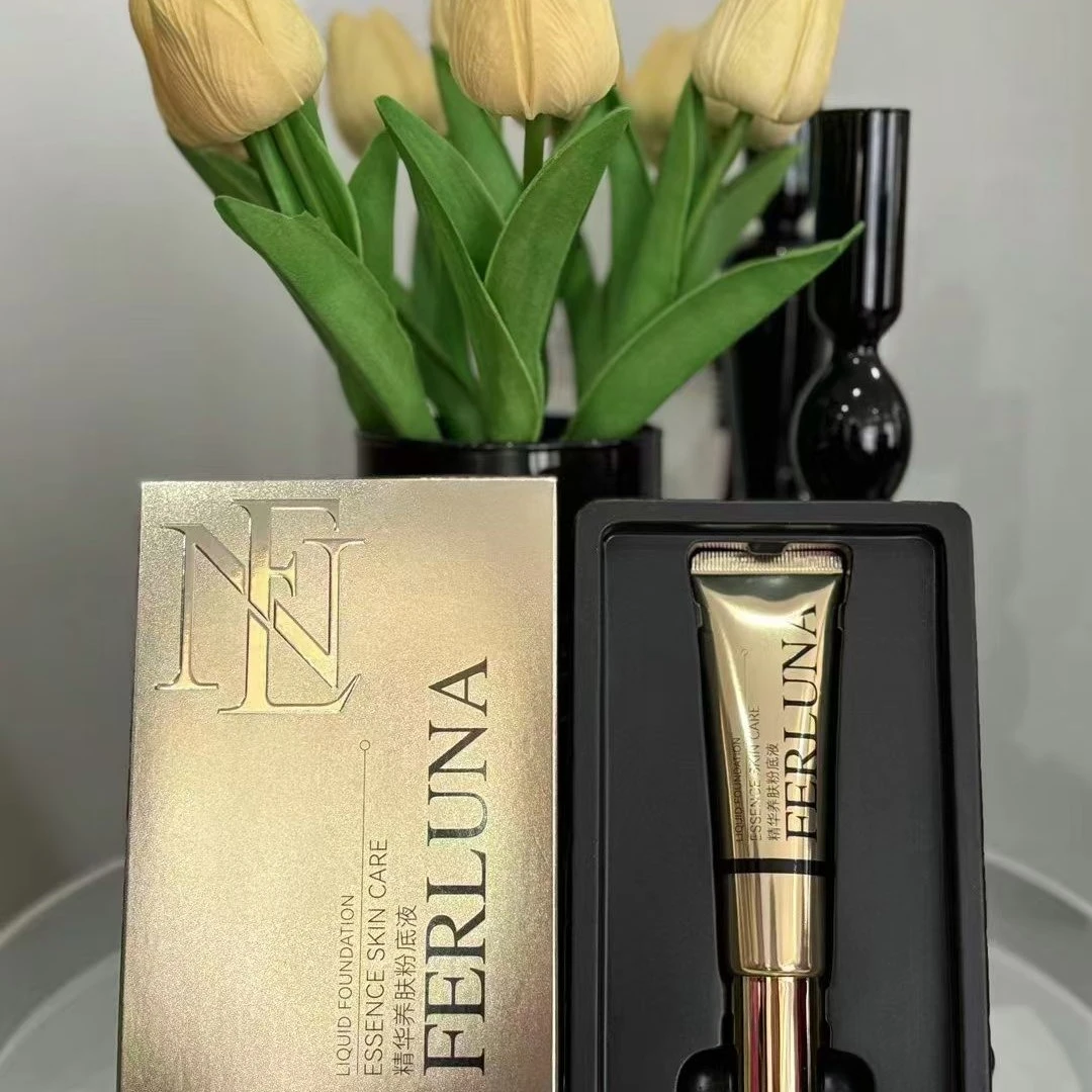 FERLUNA新款持妆紧致水感精华养肤粉底液遮瑕化妆品ferluna产品