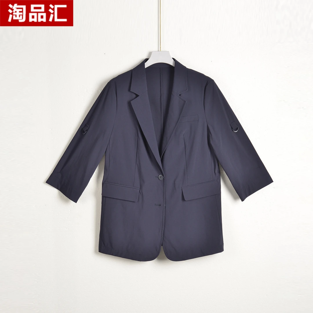 GPC2【专柜捡漏】中高端时尚女装DQB-西装外套5050-深蓝