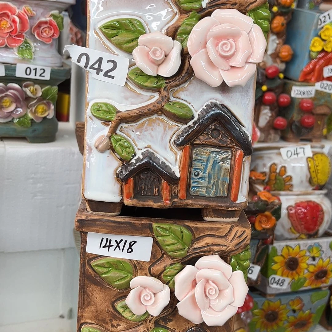 粗陶多肉花盆花盆