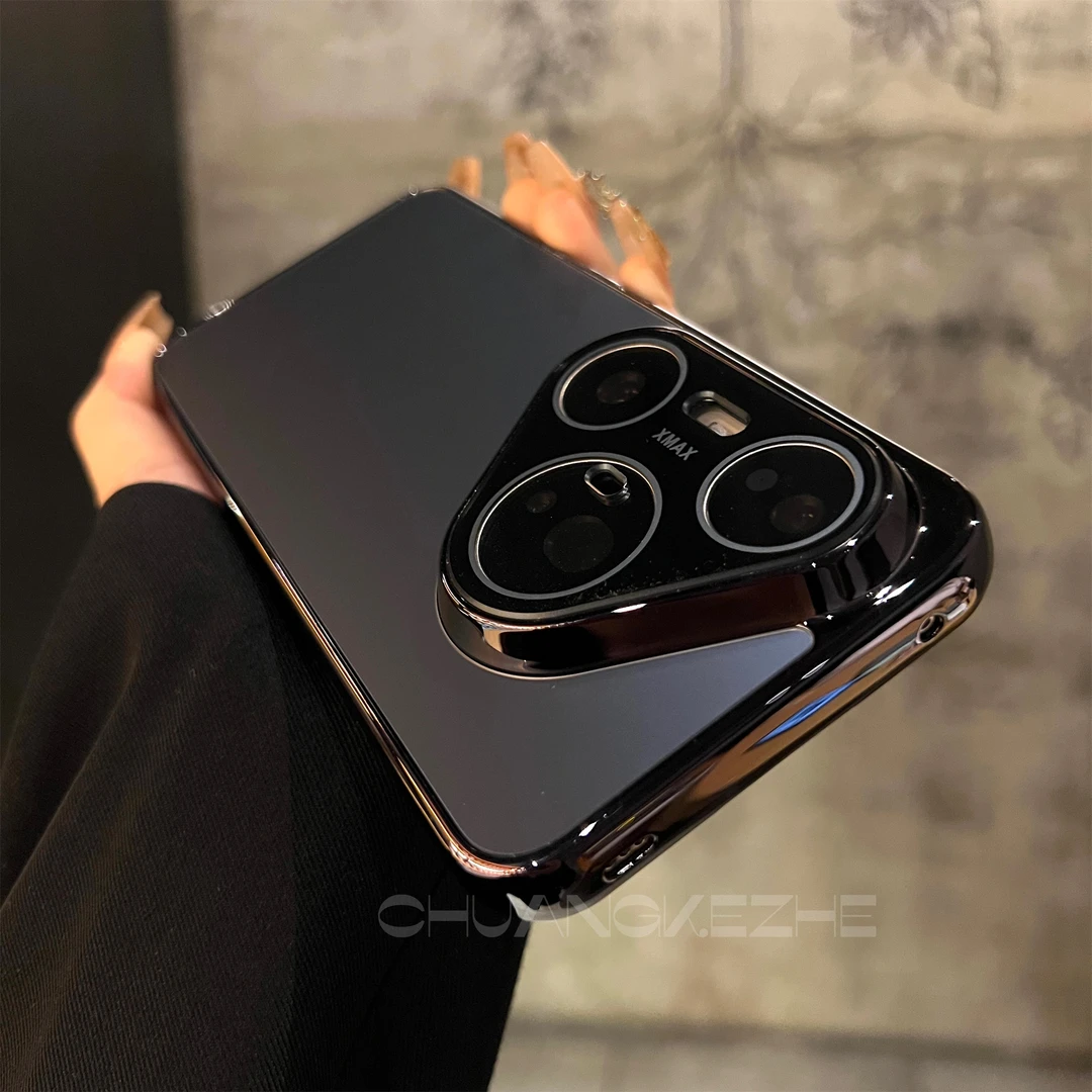 创壳者适用华为Pura80/P70Pro+电镀AG磨砂P70/P80Ultra手机壳P80P