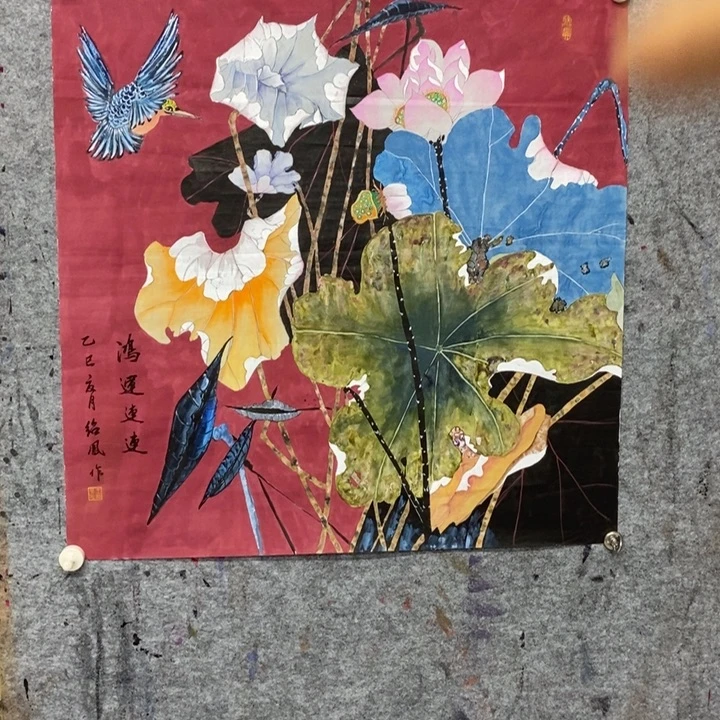 国画亲笔手绘原创