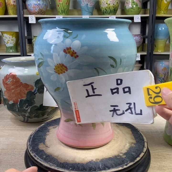 景德镇高温陶瓷花盆