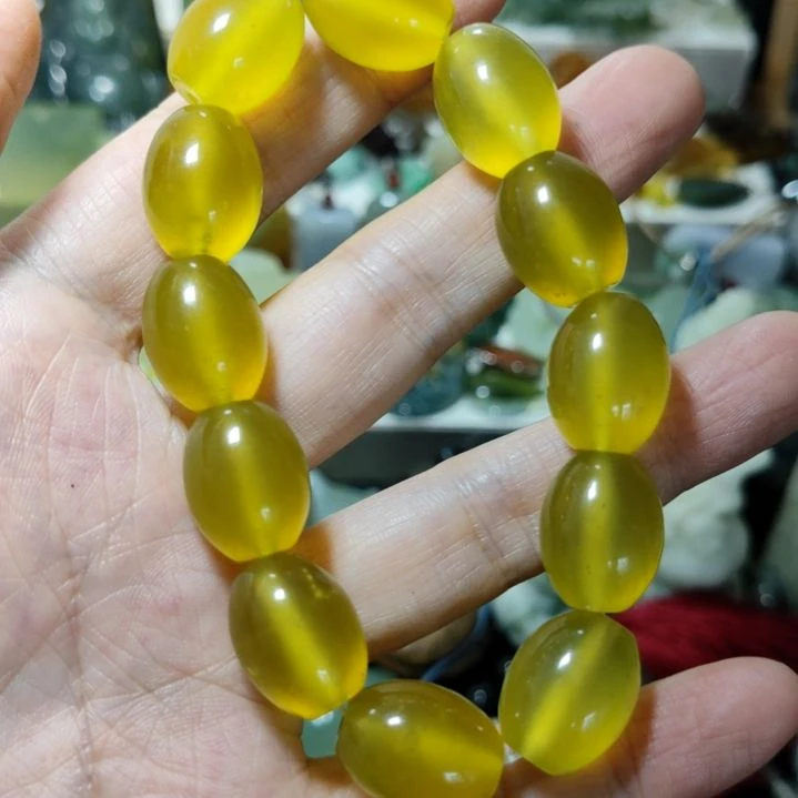 岫玉未镶嵌手串款式